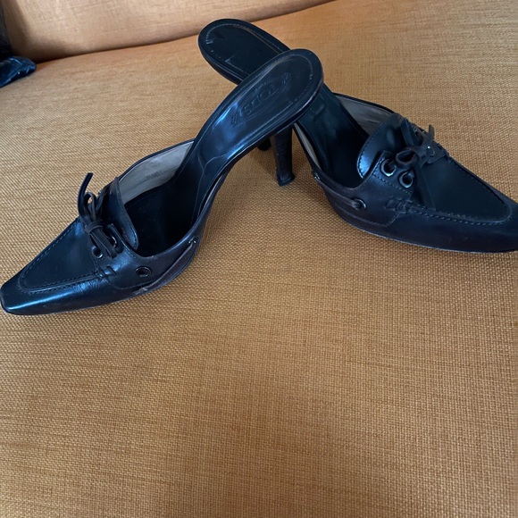 VINTAGE TOD’S BROWN MULES - Picture 10 of 12